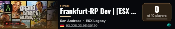 Frankfurt-RP Dev | [ESX Legacy] live status badge