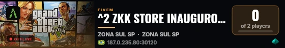 ^2 ZKK STORE INAUGUROU AGORA😈 live status badge