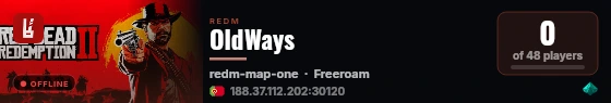 OldWays live status badge