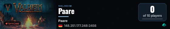 Paare live status badge
