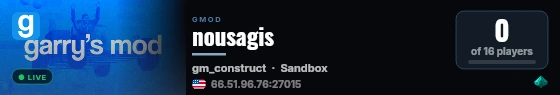 nousagis live status badge