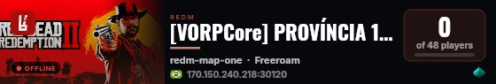 [VORPCore] PROVÍNCIA 1899 live status badge