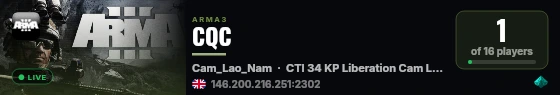 CQC live status badge