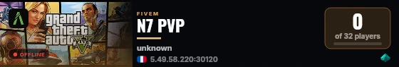 N7 PVP live status badge