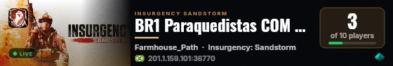 BR1 Paraquedistas COM MODS [Canal YT: @surefire.oficial] live status badge