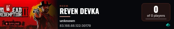 REVEN DEVKA live status badge