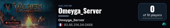 Omeyga_Server live status badge