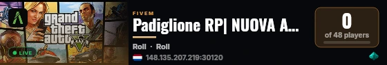 Padiglione RP| NUOVA APERTURA  live status badge