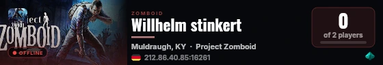 Willhelm stinkert live status badge