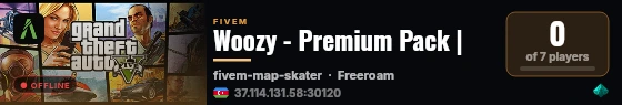Woozy - Premium Pack |  live status badge