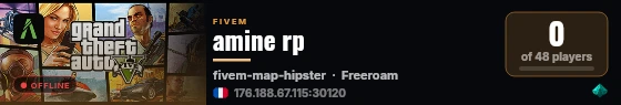 amine rp live status badge