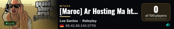[Maroc] Ar Hosting Ma https://discord.gg/dY5wPSMJZm live status badge