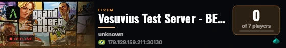 Vesuvius Test Server - BETO live status badge