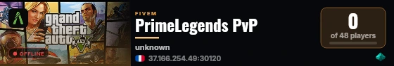LEGENDS DZ PvP live status badge