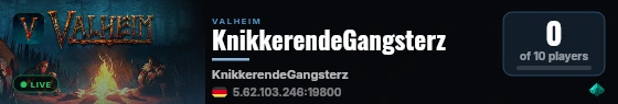 KnikkerendeGangsterz live status badge