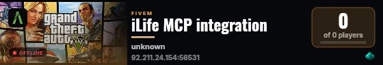 iLife MCP integration live status badge
