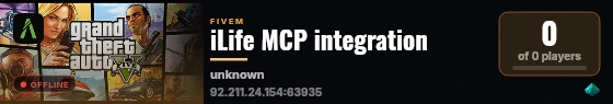 iLife MCP integration live status badge