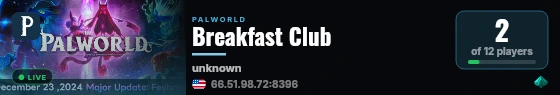 Breakfast Club live status badge