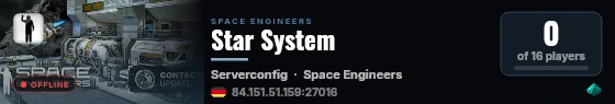 Star System live status badge
