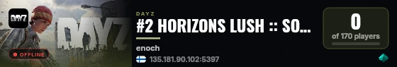 #2 HORIZONS LUSH :: SOLO/DUO :: EVENTS :: PVPVE | Livonia #2 live status badge