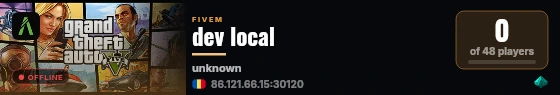 dev local live status badge