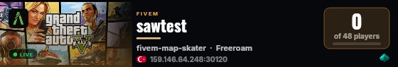 sawtest live status badge