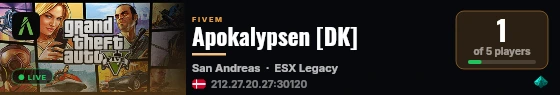 Apokalypsen [DK] live status badge