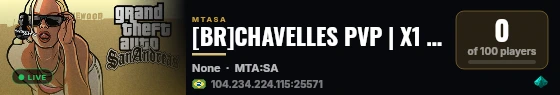 [BR]CHAVELLES PVP | X1 • X2 • X3 • X4 • ARENA • AIMLAB • TRACKING live status badge