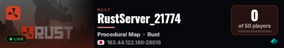 RustServer_21774 live status badge