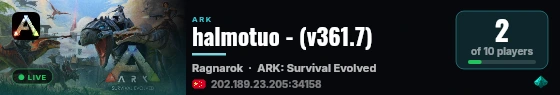 halmotuo - (v361.7) live status badge