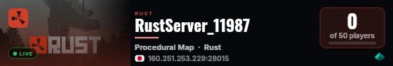 RustServer_11987 live status badge