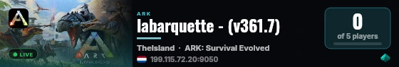 labarquette - (v361.7) live status badge