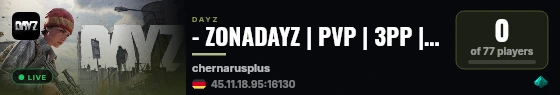 - ZONADAYZ | PVP | 3PP | LOOT X2 live status badge