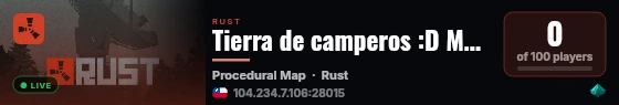 Tierra de camperos :D Max trio live status badge