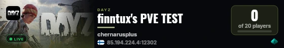 finntux's PVE TEST live status badge