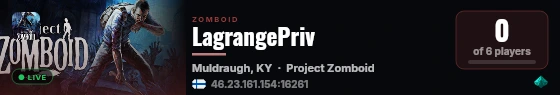 LagrangePriv live status badge