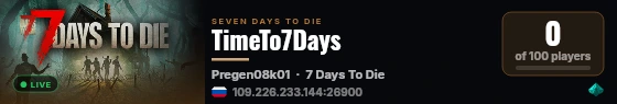 TimeTo7Days live status badge