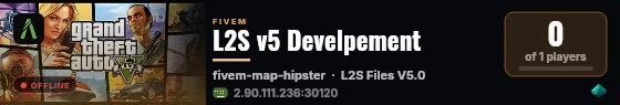 L2S v5 Develpement live status badge