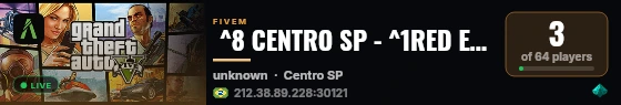  ^8 CENTRO SP - ^1RED Edition live status badge