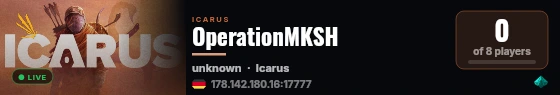 OperationMKSH live status badge