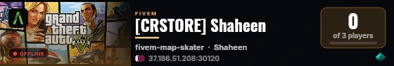 [CRSTORE] Shaheen live status badge