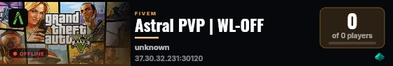 Astral PVP | WL-OFF live status badge