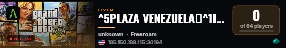 ^5PLAZA VENEZUELA🡺^1INAUGURACIOÓN HOY 09-SEP^7🡸 live status badge