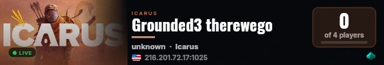 Grounded3 therewego live status badge