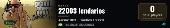 22003 lendarios live status badge