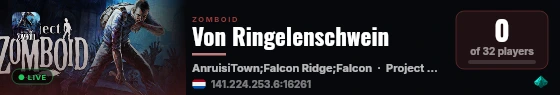 Von Ringelenschwein live status badge