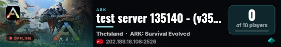 test server 135140 - (v358.24) live status badge