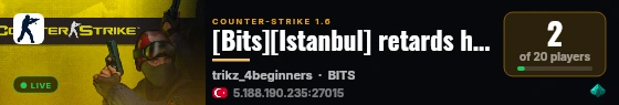 [Bits][Istanbul] retards hospital live status badge