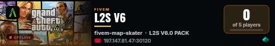 L2S V6 live status badge