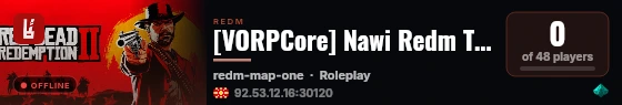 [VORPCore] Nawi Redm Test live status badge